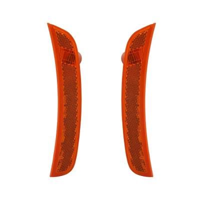 New Pair Of Front Side Marker Lights Compatible With Fiat 500 2012 5182422Ac 5182423Ac Fi2555100 thumbnail 4