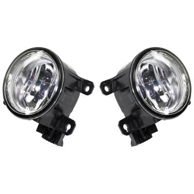 New Pair Of Daytime Running Lights Compatible With Honda Accord Cr-Z Civic Fit Pilot Ridgeline thumbnail 4