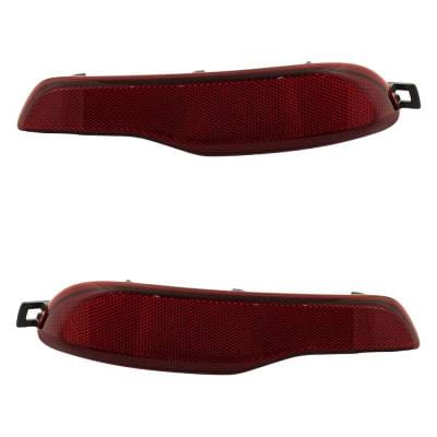 New Pair Of Daytime Running Lights Compatible With Jeep Cherokee 2014 2015 2016 2017 2018 By Part thumbnail 2