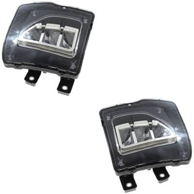 New Pair Of Daytime Running Lights Compatible With Chevrolet Silverado 1500 Silverado 1500 Ld 2016 thumbnail 10
