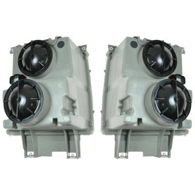 New Pair Of Daytime Running Lights Compatible With Cadillac Sts 2005 2006 2007 2008 2009 2010 2011 thumbnail 4