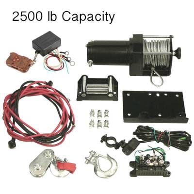 New 2500Lb Winch Assembly And Remote Compatible With Arctic Cat Yamaha Utv's Atv's 77-38-10903 thumbnail 4