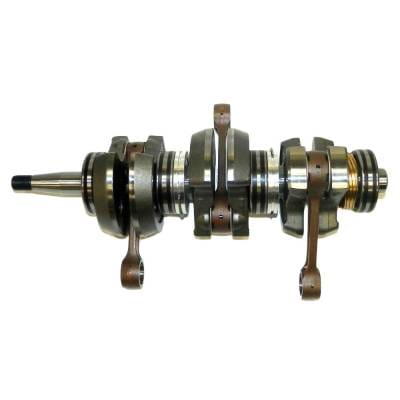 New Crankshaft Compatible With Yamaha 3 Cyl Jet 50 Hp 3 Cyl 2.638 Bore 40 Hp 3 Cyl Jet 40 Hp 40-50 thumbnail 2