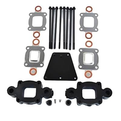 New 1.7" Riser Height Heavyweight Design Dry Joint Spacer Kit Compatible With Mercruiser By 50170G thumbnail 2