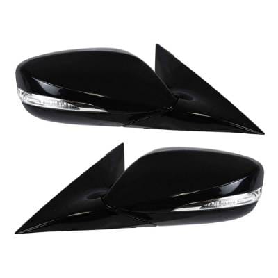 New Door Mirrors Pair Fits Hyundai Veloster 13 87614-3X000 87610-2V350 Hy1321195 thumbnail 4