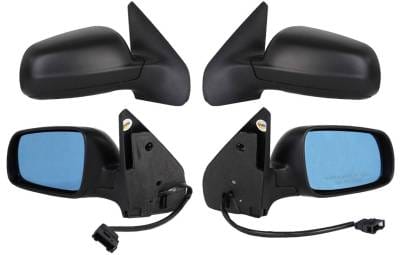 New Door Mirror Pair Compatible With Volkswagen 99-05 Golf Power W/ Heat Blue Lens 955444 955443 thumbnail 3