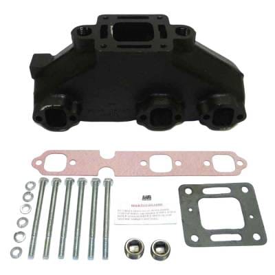 New Center Rise Design Exhaust Manifold Compatible With Mercruiser 4.3 Liter V6 229 Hp Liter V6 4.3 thumbnail 2