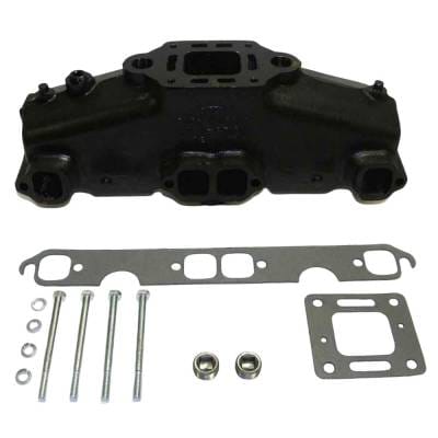 New Center Rise Design Exhaust Manifold Compatible With Mercruiser 5.7 Hp 5.0 Hp By 87114A19 thumbnail 2