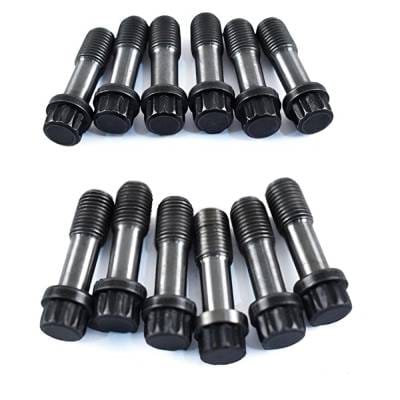 New 12 Pack Of Bolt Compatible With Mariner Mercury 6 Cyl 3.375 Chrome Bore 2.4L 200 Hp 6 Cyl 3.125 thumbnail 2
