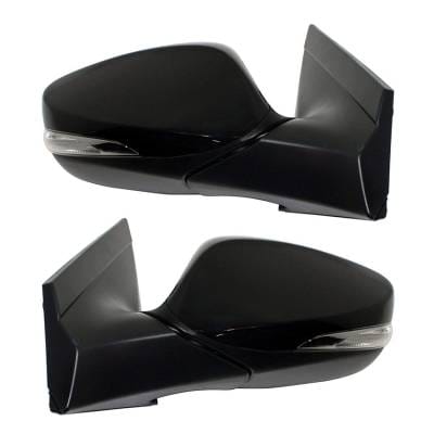 New Door Mirrors Pair Fits Hyundai Accent Le 2016-2017 87610-1R240 87620-1R240 thumbnail 4