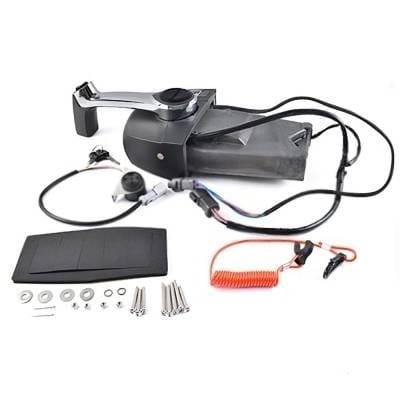 New Single Binnacle With Power Trim & Tilt Control Box Assembly Without Key Switch Compatible With thumbnail 2