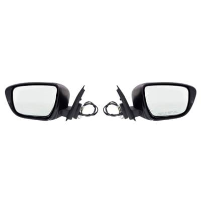 New Door Mirror Pair Fits Nissan Juke 2017 96302-3Ym4b 963013Ym4a Without Camera thumbnail 8