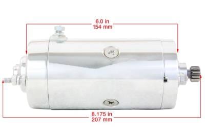 Chrome Starter And Solenoid Compatible With Harley Sportster 1000 Electric Start Anni Xlh1000 78 thumbnail 16