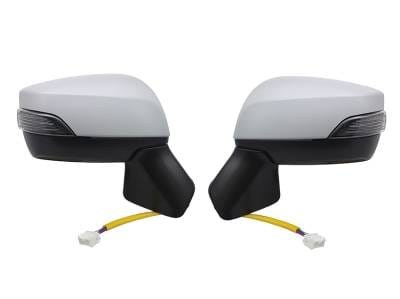 New Door Mirror Pair Compatible With Subaru Outback 2015-2016 Signal 84401Aj000 91059Al03a thumbnail 3