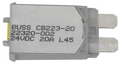 New Cooper Bussman Circuit Breaker Compatible With 0-28Vdc 20 Amp Manual Type Iii Cb223-20 thumbnail 3