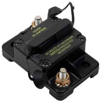 New Cooper Bussman Stud Terminal 0-42 Vdc 90 Amp Circuit Breaker Compatible With Manual Type Iii thumbnail 3