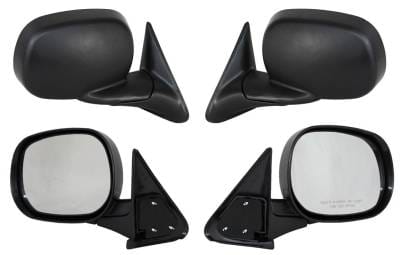 New Door Mirror Pair Compatible With Dodge 98-02 Ram 1500 2500 3500 4000 Manual Ch1320179 Ch1321179 thumbnail 3