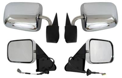 New Door Mirror Pair Compatible With Dodge 97 Ram 1500 2500 3500 4000 Power W/O Heat Ch1320132 thumbnail 3