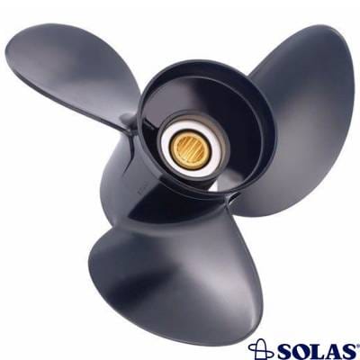 New Aluminum Propeller Compatible With Honda Bf40 13 Spline 40 1995-2021 3311-116-11 59130-Zv5-011Ah thumbnail 4