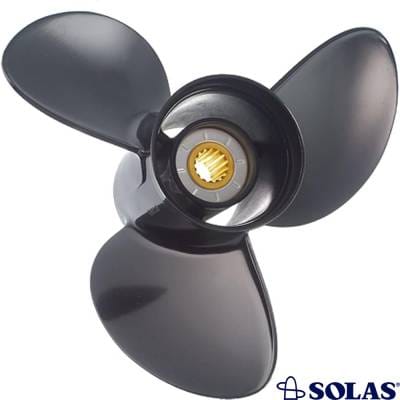 New Aluminum Propeller Compatible With Honda Bf40 13 Spline 40 1995-2021 3311-121-09 32046 thumbnail 4
