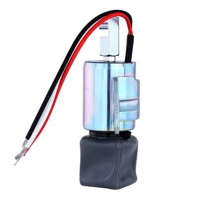 New Fuel Shut-Off Solenoid Compatible With Kubota D722 Engines Sa4899-12 Sa-4899-12 1756Es24sul5b1s5 thumbnail 4