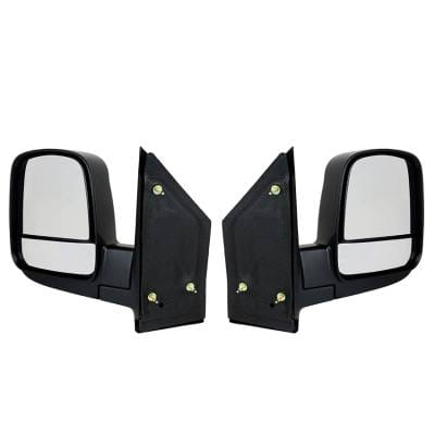 New Door Mirrors Pair Fits Chevrolet Express 1500 Ls Lt 08-14 20838066 20838065 thumbnail 2