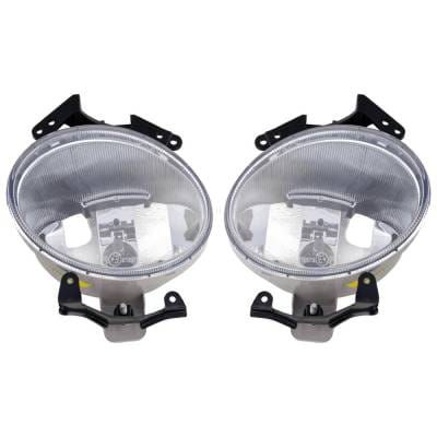 New Pair Of Daytime Running Lights Compatible With Hyundai Santa Fe 2.7L 3.3L 2007 2008 2009 By Part thumbnail 2