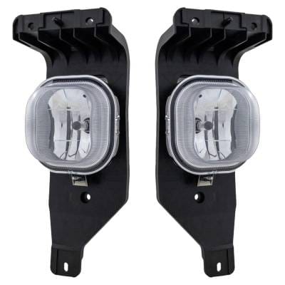New Pair Of Daytime Running Lights Compatible With Ford 5.4L 6.0L 6.8L 2005 2006 2007 By Part thumbnail 2