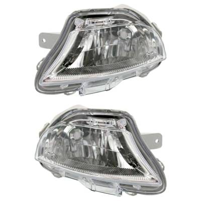 New Pair Of Daytime Running Lights Compatible With Lexus Ls460 Ls600h 4.6L 5.0L 2007 2008 2009 By thumbnail 2