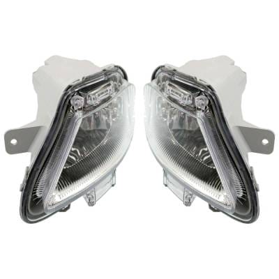 New Pair Of Daytime Running Lights Compatible With Lexus Ls460 Ls600h 4.6L 5.0L 2007 2008 2009 By thumbnail 8