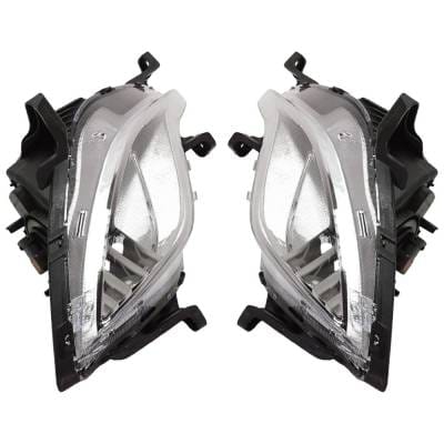 New Pair Of Daytime Running Lights Compatible With Hyundai Sonata 2.4L 2011 2012 2013 2014 2015 By thumbnail 6