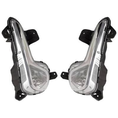 New Pair Of Daytime Running Lights Compatible With Hyundai Sonata 2.4L 2011 2012 2013 2014 2015 By thumbnail 8