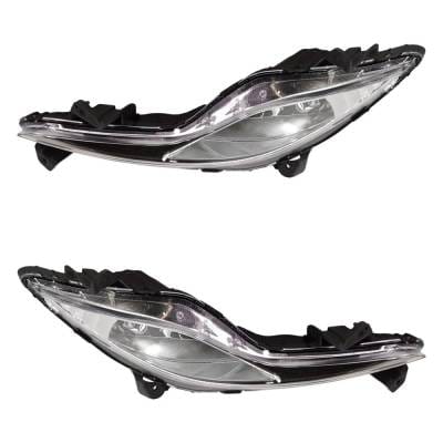 New Pair Of Daytime Running Lights Compatible With Hyundai Sonata 2.4L 2011 2012 2013 2014 2015 By thumbnail 10