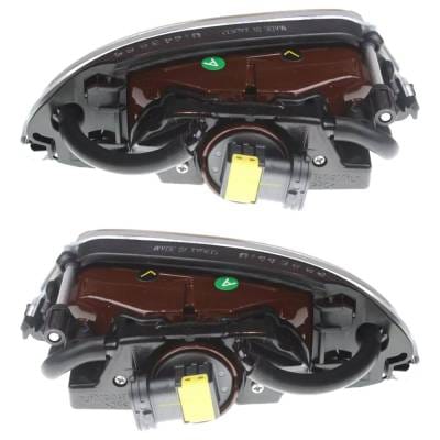 New Pair Of Daytime Running Lights Compatible With Mercedes-Benz Ml320 Ml430 Ml500 Ml350 1998-2005 thumbnail 2