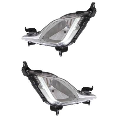 New Pair Of Daytime Running Lights Compatible With Hyundai Elantra Gt 2013 2014 2015 2016 2017 By thumbnail 4