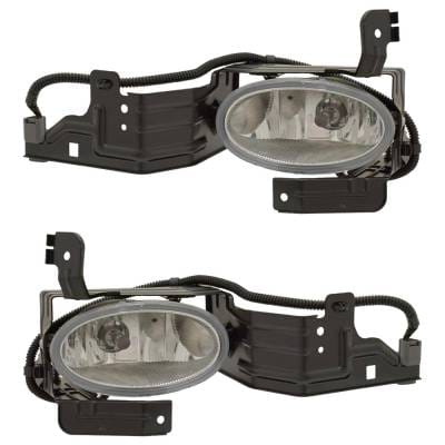 New Pair Of Daytime Running Lights Compatible With Honda Accord 2.4L 3.5L 2011 2012 By Part Numbers thumbnail 2