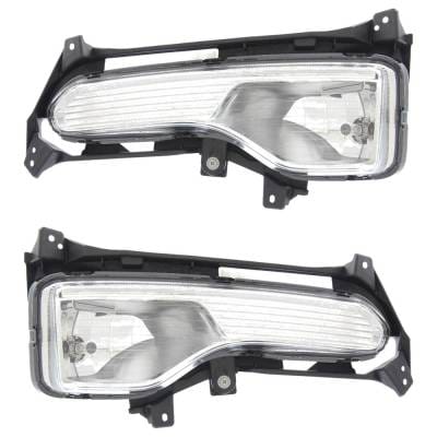 New Pair Of Daytime Running Lights Compatible With Kia Sorento 3.5L 2011 2012 2013 By Part Numbers thumbnail 2