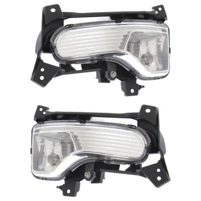 New Pair Of Daytime Running Lights Compatible With Kia Sorento 3.5L 2011 2012 2013 By Part Numbers thumbnail 6
