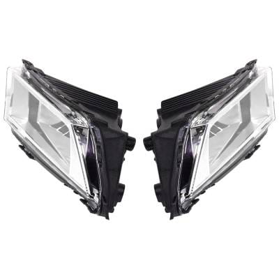 New Pair Of Daytime Running Lights Compatible With Volkswagen Passat 1.8L 2.0L 3.6L 2016 2017 2018 thumbnail 6
