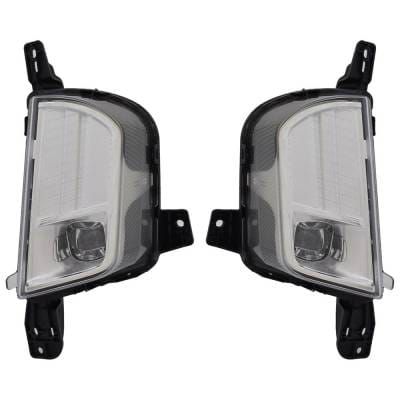 New Pair Of Daytime Running Lights Compatible With Ford Edge 2019 2020 2021 2022 2023 By Part thumbnail 4