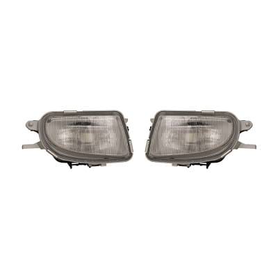 New Fog Light Pair Compatible With Mercedes Benz Clk320 1998-2003 1708200256 1708200156 170 820 02 thumbnail 3