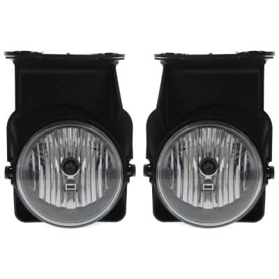 New Pair Of Daytime Running Lights Compatible With Gmc 2005 2006 2007 By Part Numbers Gm2593154 thumbnail 4