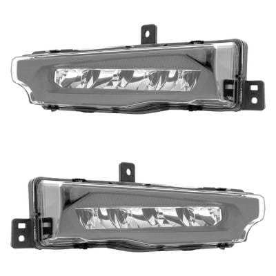New Pair Of Daytime Running Lights Compatible With Bmw X3 X4 2.0L 3.0L 2020 2021 By Part Numbers thumbnail 2