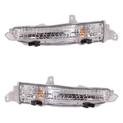 New Pair Of Daytime Running Lights Compatible With Honda Pilot 3.5L 2019 2020 2021 2022 By Part thumbnail 6