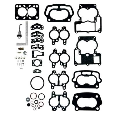 New Carburetor Kit Compatible With Mercruiser Rochester 3.0L 140 Hp Rochester 2.5L 120 Hp By 18-7746 thumbnail 2
