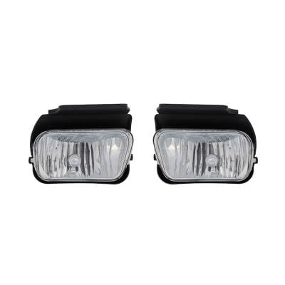 New Fog Light Set Of Two Compatible With Chevrolet Silverado 1500 2500 2003-2004 15190983 15190982 thumbnail 4