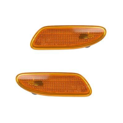 New Side Marker Light Pair Compatible With Mercedes Benz C320 2002-04 C240 03-05 2038200821 thumbnail 4