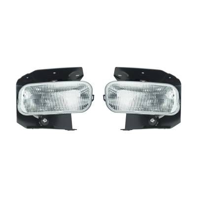 New Fog Light Pair Compatible With Ford F-250 1999-2003 1L3z-15200-Aa 1L3z15200aa 1L3z15200ab 1L3z thumbnail 3
