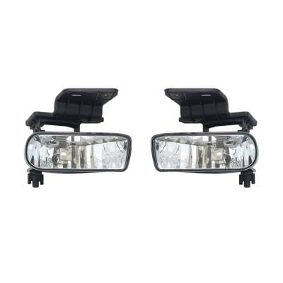 New Fog Light Pair Compatible With Chevrolet Suburban 1500 2500 2000-06 10368477 10368476 Gm2593113 thumbnail 3