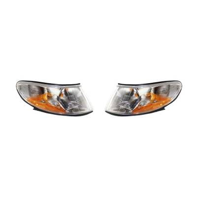 New Front Turn Signal Lights Pair Compatible With Saab 9-3 1999-02 2003 4676466 4676458 46-76-466 thumbnail 4